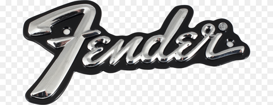 Fender Cbs Image Fender Logo Metal, Text, Symbol, E-scooter, Transportation Free Transparent Png
