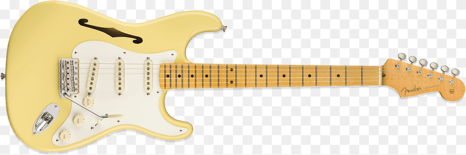 Fender Eric Johnson Signature Thinline Stratocaster Eric Johnson Thinline Strat, Electric Guitar, Guitar, Musical Instrument, Bass Guitar Png