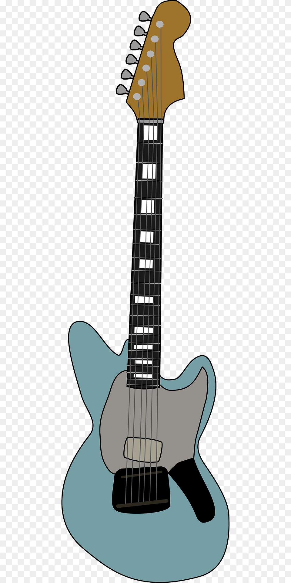 Fender Jagstang Clipart, Bass Guitar, Guitar, Musical Instrument Free Transparent Png