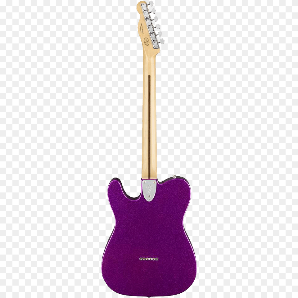 Fender Limited Edition 3972 Tele Custom Mp Purple Sparkle Weapon, Guitar, Musical Instrument Png Image