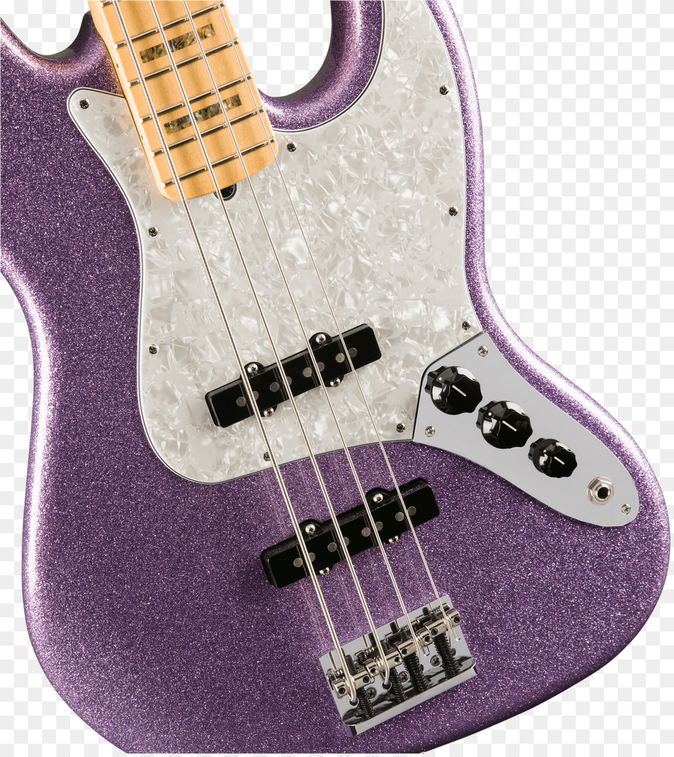 Fender Limited Edition Adam Clayton Jazz Bass Maple 2017 Limited Edition American Professional Jazz Bass, Bass Guitar, Guitar, Musical Instrument Png Image