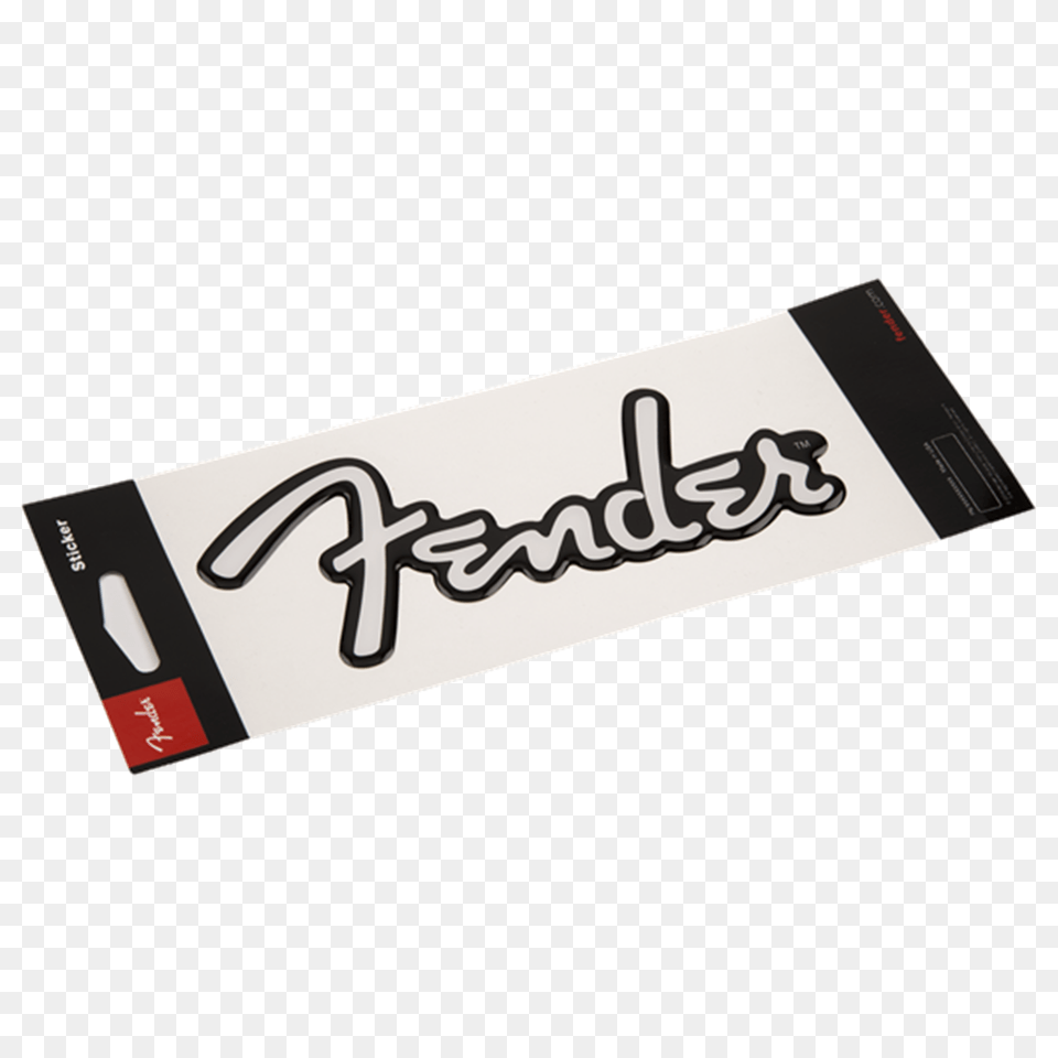 Fender Logo Sticker And More Stickers Decals And Magnets, Text, Handwriting, Business Card, Paper Png