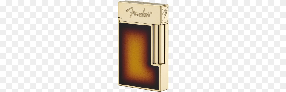 Fender Natural Lacquer Lighter Gold Finish Fender Dupont Lighter, Mailbox Png Image