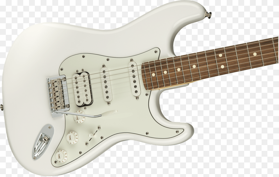 Fender Player Stratocaster Polar White Hss, Electric Guitar, Guitar, Musical Instrument Free Png Download