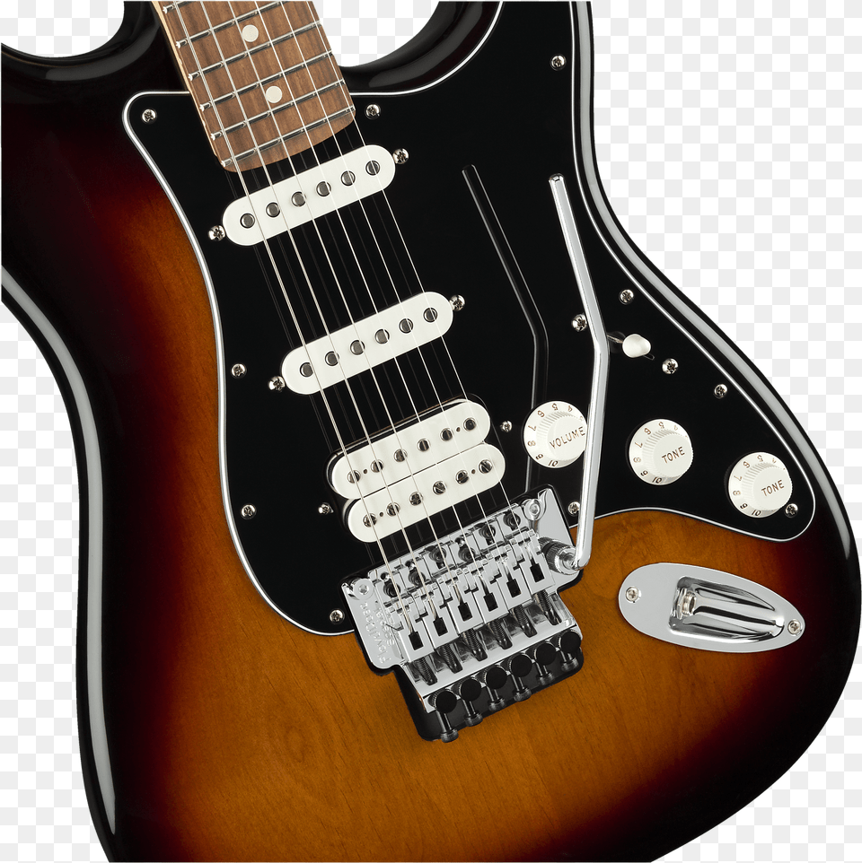 Fender Player Stratocaster With Floyd Rose Pau Ferro, Electric Guitar, Guitar, Musical Instrument Png Image