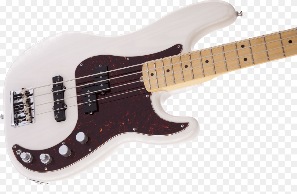 Fender Precision Bass Olympic White, Bass Guitar, Guitar, Musical Instrument Free Png