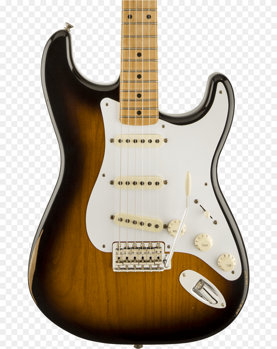Fender Road Worn 50s Stratocaster Strat Electric Guitar Body, Electric Guitar, Musical Instrument Free Png Download