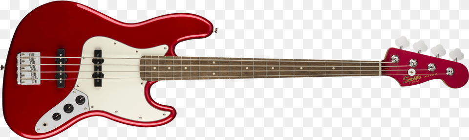 Fender Squier Contemporary 4 String Jazz Bass Squier Contemporary Jazz Bass Red, Bass Guitar, Guitar, Musical Instrument Free Transparent Png