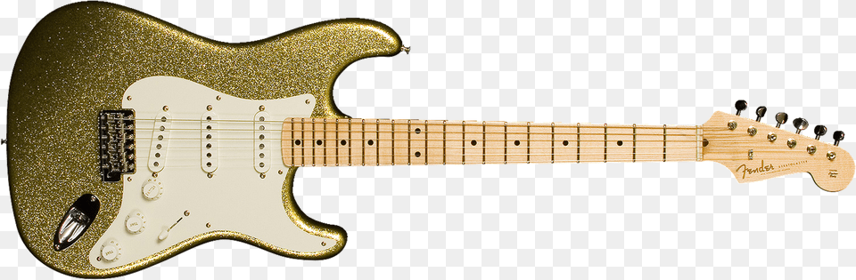 Fender Stratocaster Gold Sparkle, Electric Guitar, Guitar, Musical Instrument, Bass Guitar Free Transparent Png