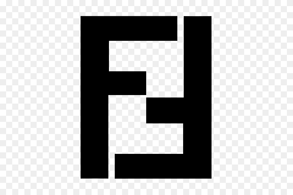 Fendi Branding Logo Fashion Fendi And Logos, Cutlery, Blackboard, Fork, Text Png