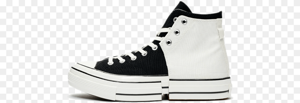 Feng Chen Wang X Converse Chuck 70 2 Feng Chen Wang X Converse 2 In 1 Chuck 70, Canvas, Clothing, Footwear, Shoe Free Transparent Png