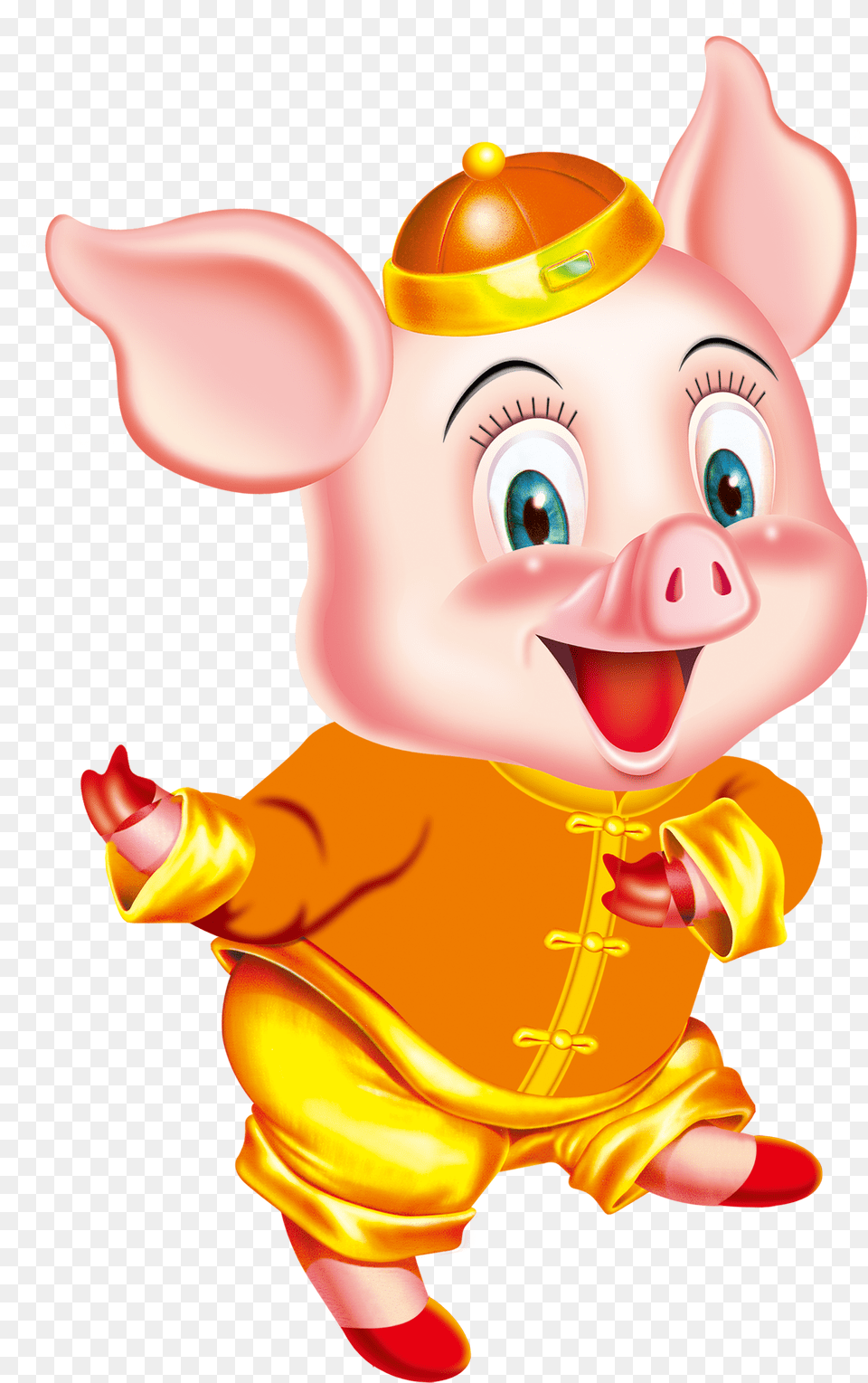 Feng Fortune Telling Chinese Pig Wu Xing Zodiac Clipart Cartoon Pig Chinese Zodiac, Baby, Person Free Transparent Png