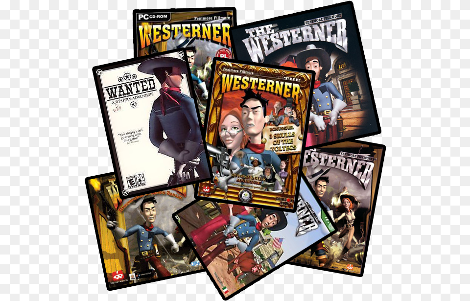 Fenimore Fillmore The Westerner, Publication, Book, Comics, Adult Png Image