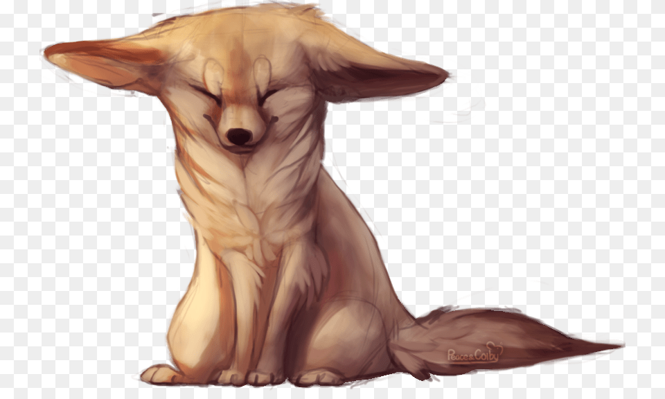 Fennec By Kavlri Fennec Fox No Background, Animal, Canine, Mammal, Adult Free Png Download