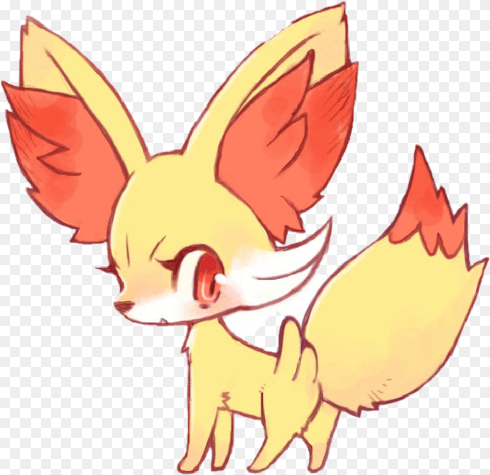 Fennekin Pokemon Kawaii Zorro Cute Fennekin Pokemon, Cartoon, Face, Head, Person Free Png Download