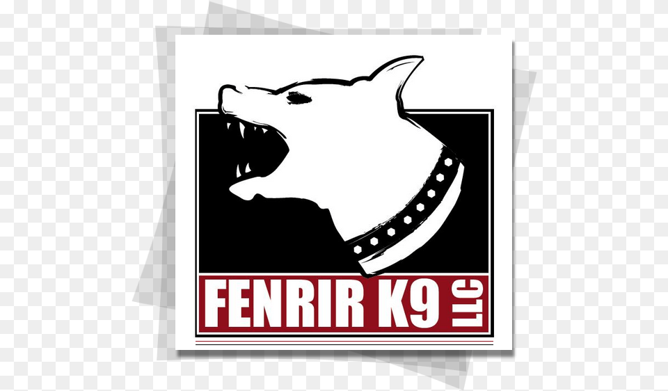 Fenrir K9 Logo By Thirsty Fish Graphic Design, Stencil, Smoke Pipe Free Png Download