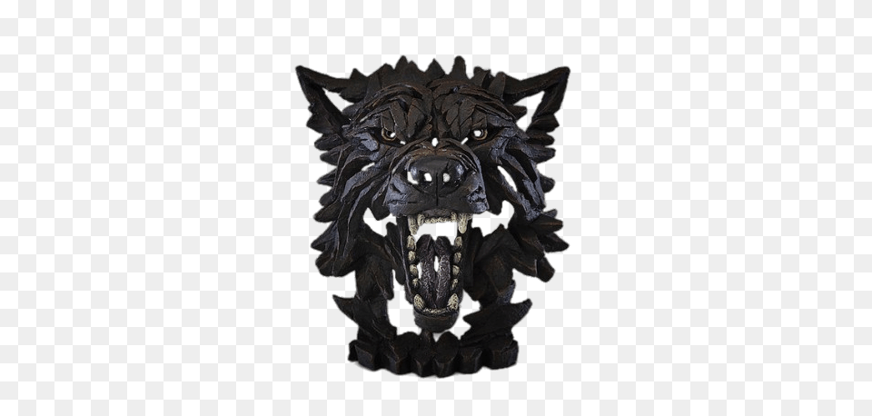 Fenrir Wooden Bust, Accessories, Art, Ornament, Statue Free Png