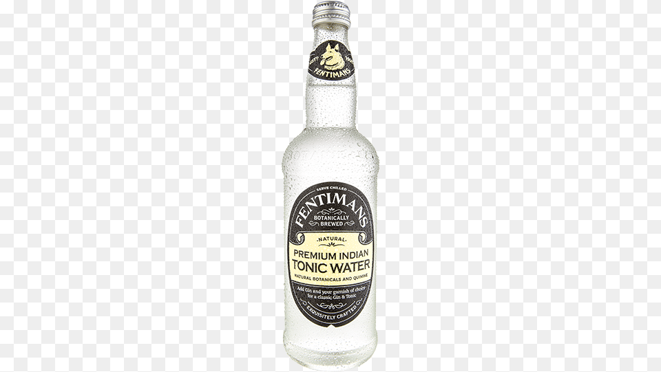 Fentimans Premium Indian Tonic Water Fentimans Tonic, Alcohol, Beer, Beverage, Bottle Free Transparent Png