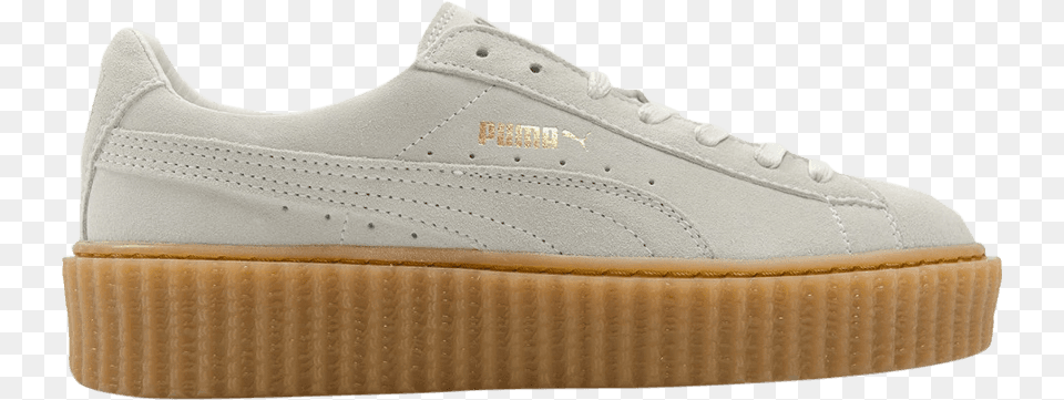 Fenty X Wmns Suede Creepers 39star White39 Brothel Creeper, Clothing, Footwear, Shoe, Sneaker Free Png Download
