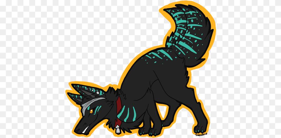 Feral Kuda Chibi Illustration, Animal, Coyote, Mammal, Electronics Png Image