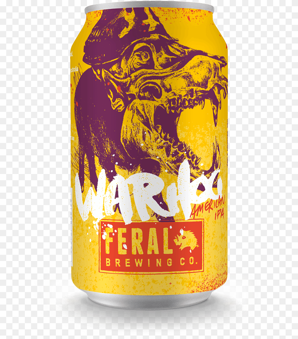 Feral Warthog Beer, Alcohol, Beverage, Lager, Tin Png