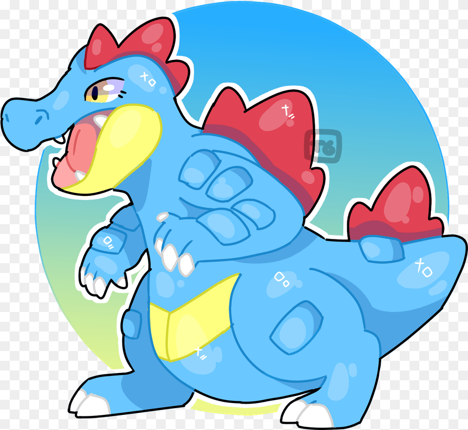 Feraligatr Cartoon Png