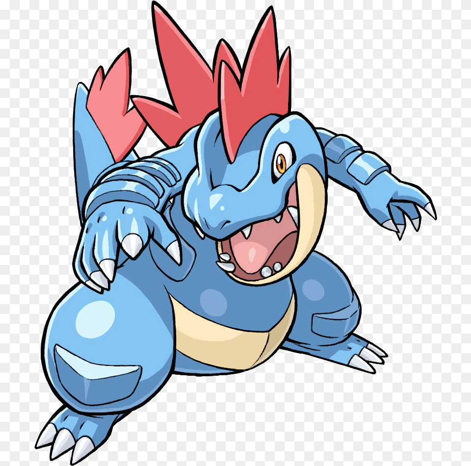 Feraligatr Feraligatr Book, Comics, Publication, Baby Free Transparent Png