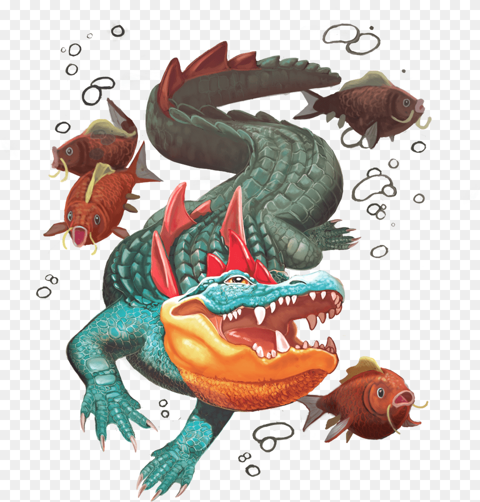 Feraligatr Is Swimmin39 Tumblr Shirt Facebook Illustration, Animal, Fish, Sea Life, Dragon Png Image