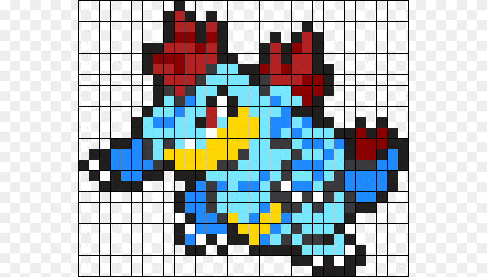 Feraligatr Pokemon Bead Pattern Perler Bead Pattern Feraligatr Pixel Art, Chess, Game Free Transparent Png