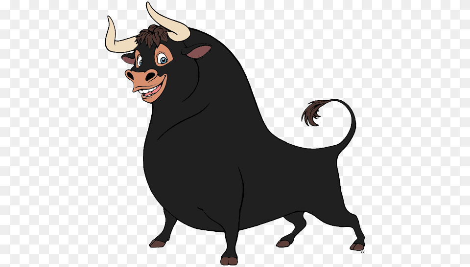 Ferdinand Clip Art Cartoon Clip Art, Animal, Bull, Mammal, Pig Png Image