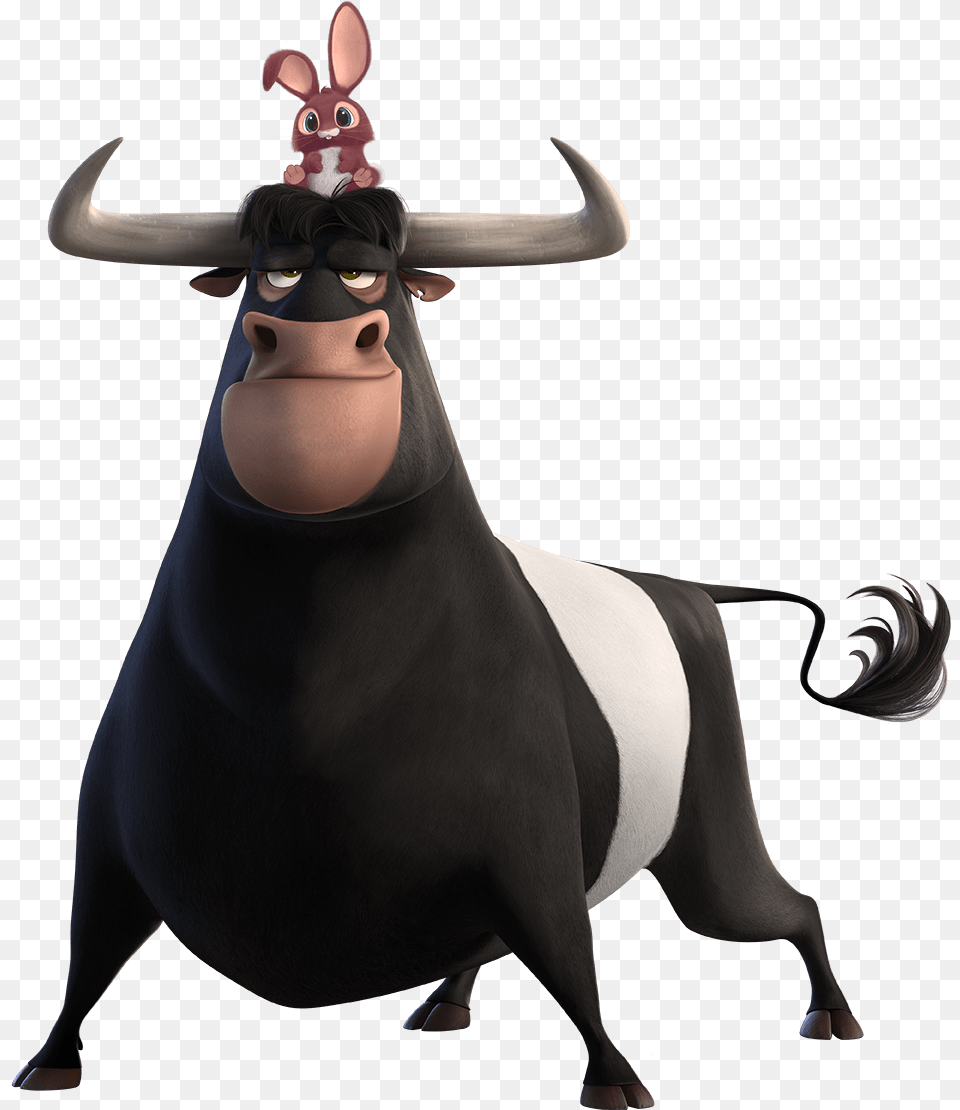 Ferdinand Front View Transparent, Adult, Animal, Bull, Female Free Png