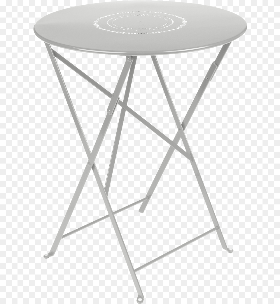 Fermob Bistro Folding Table 117 Cm Cottton White, Coffee Table, Furniture, Dining Table Free Png Download