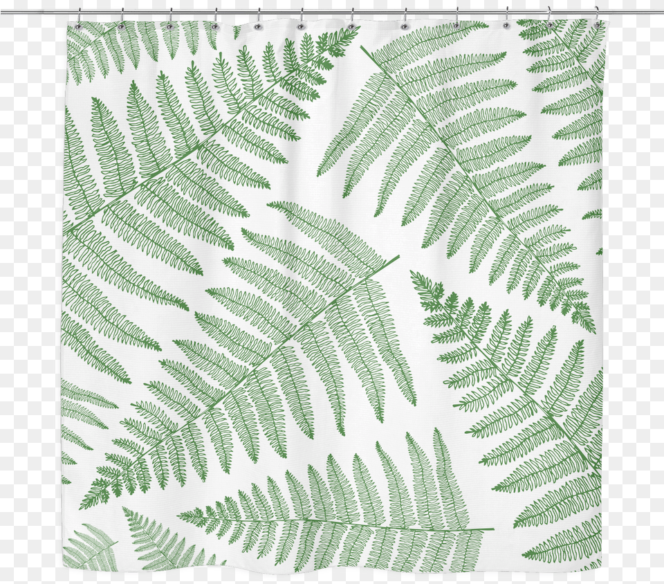 Fern Shower Curtain Cute Backgrounds Black And White, Plant Free Png