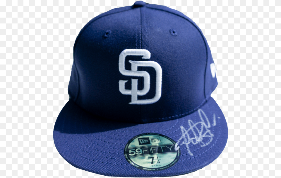 Fernando Tatis Jr Autographed Navy Amp White Padres Hat Baseball Cap, Baseball Cap, Clothing Png