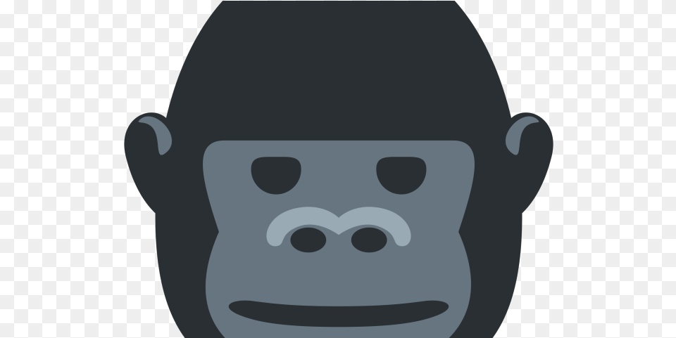 Ferocious Clipart Gorilla Face Gorilla Emoji, Animal, Ape, Mammal, Wildlife Free Png Download