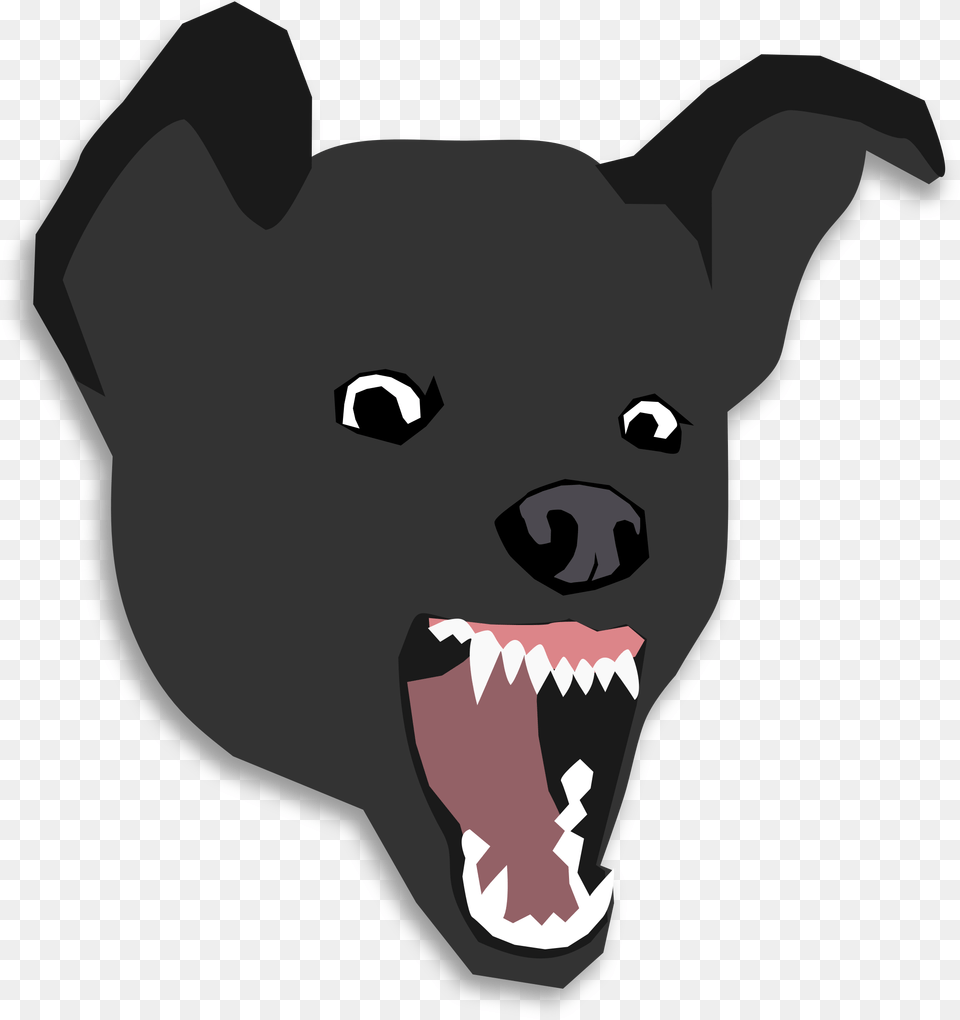 Ferocious Dog Svg Transparent Transparent Background Angry Dogs, Snout, Baby, Person, Body Part Png