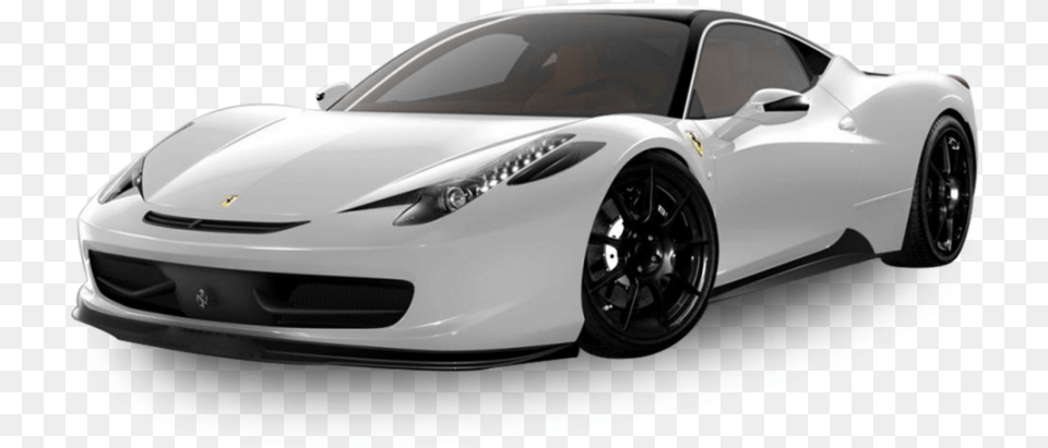 Ferrari 458 Italia Beyaz, Car, Vehicle, Coupe, Transportation Free Png Download