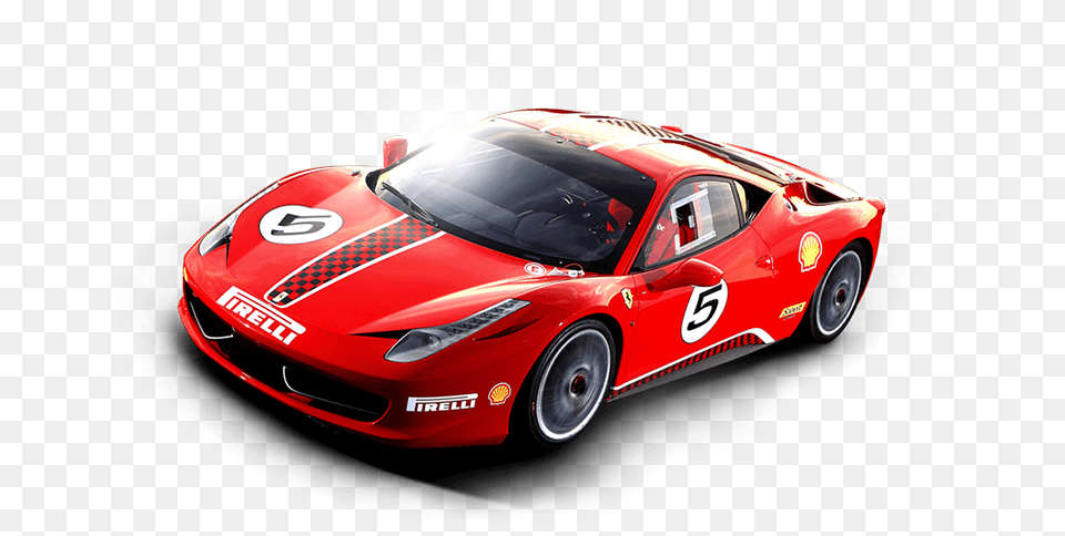 Ferrari 458 Italia Challenge, Car, Vehicle, Coupe, Transportation Png