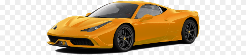 Ferrari 458 Italia Ferrari Yellow Car Price, Alloy Wheel, Vehicle, Transportation, Tire Png Image