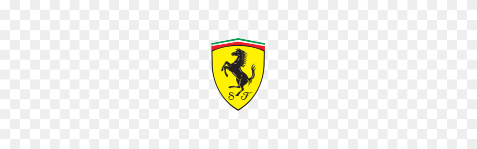 Ferrari Clipart Yellow, Armor, Shield, Animal, Bird Free Transparent Png