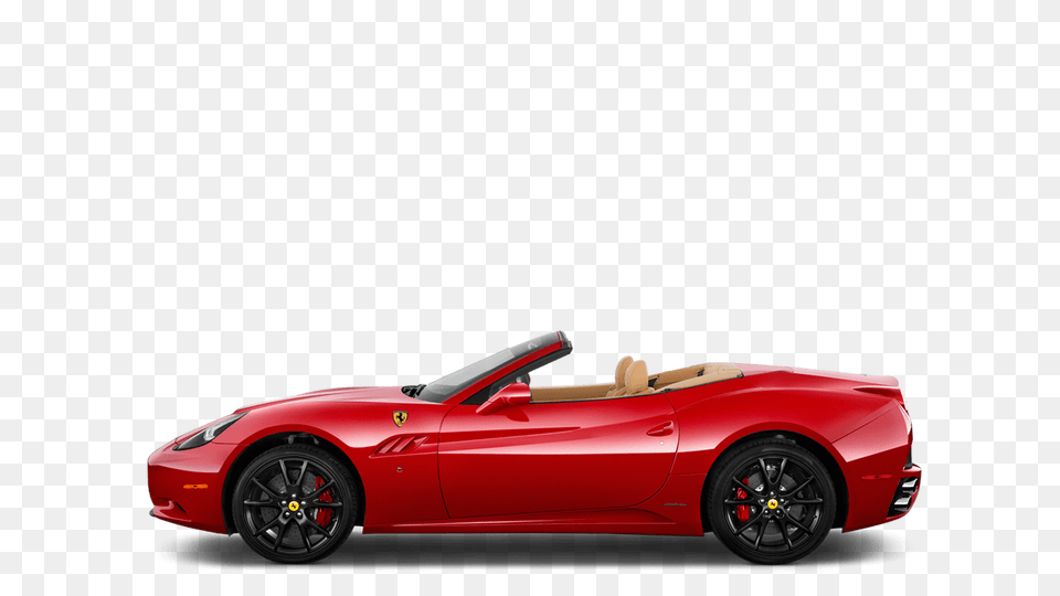 Ferrari Convertible Side, Car, Vehicle, Transportation, Alloy Wheel Png