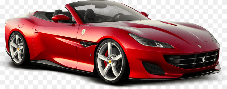 Ferrari Download Image Ferrari Car 4 Seater, Vehicle, Transportation, Wheel, Sports Car Free Png