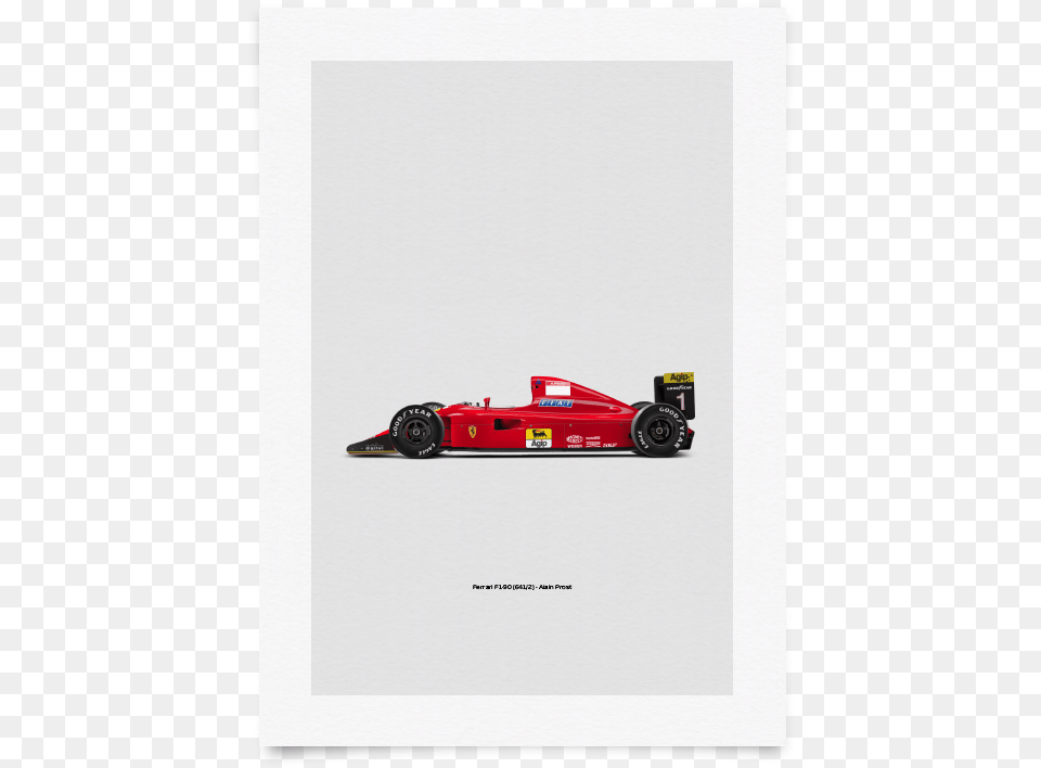 Ferrari F1 90 Poster Revolicius Formula One Car, Alloy Wheel, Vehicle, Transportation, Tire Free Transparent Png