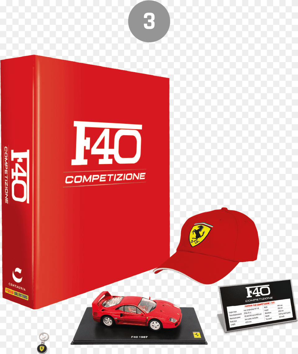 Ferrari F40 Toyota, Baseball Cap, Cap, Clothing, Hat Free Png Download