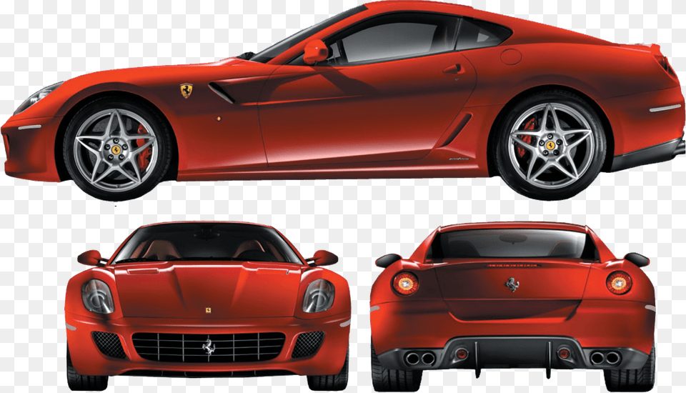 Ferrari Ferrari 599 Gtb Side, Alloy Wheel, Vehicle, Transportation, Tire Free Transparent Png
