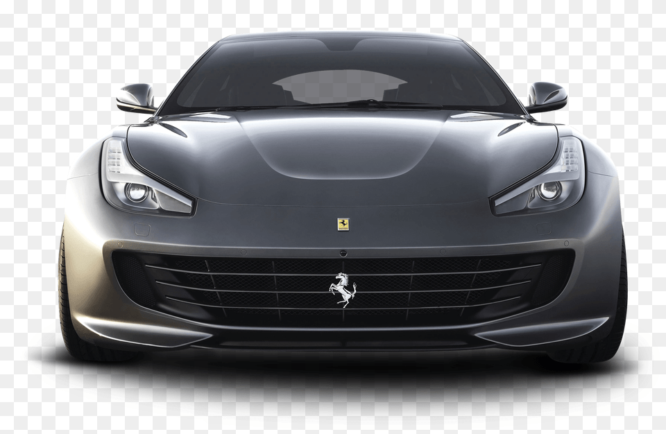 Ferrari Front View, Car, Transportation, Vehicle, Coupe Png