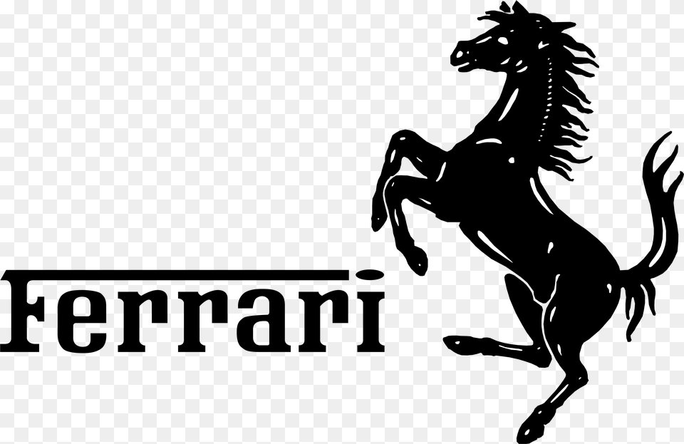 Ferrari Horse Ferrari Horse Logo, Lighting, Silhouette, Baseball, Baseball Glove Free Png
