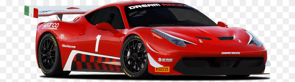 Ferrari Las Vegas Racing Car, Wheel, Machine, Vehicle, Transportation Free Png