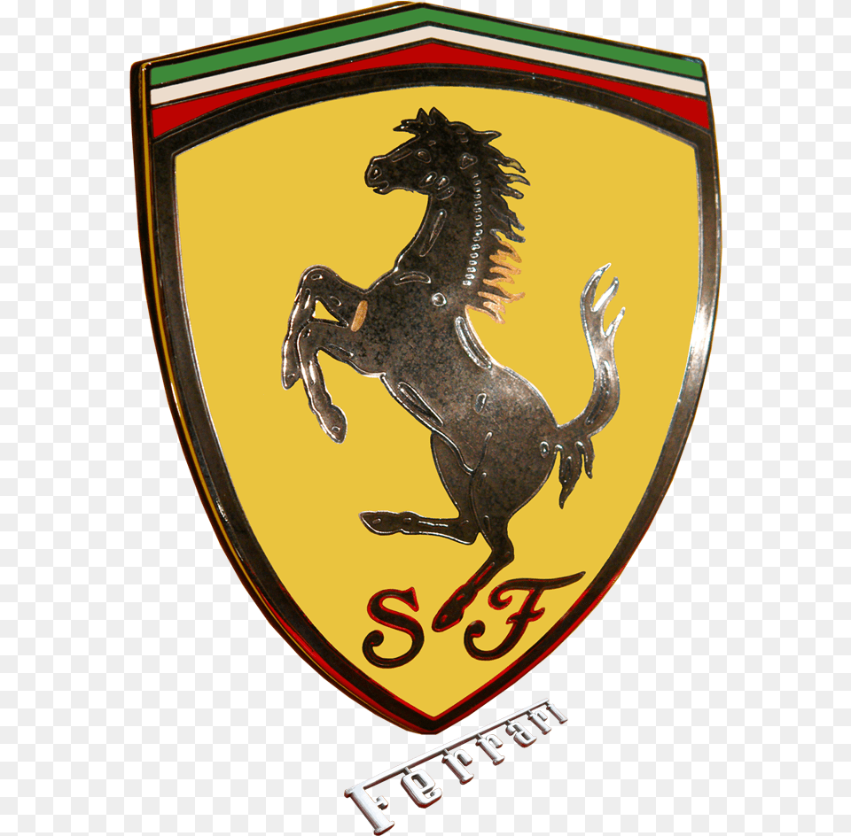 Ferrari Logo Ferrari Logo, Emblem, Symbol, Badge, Animal Png