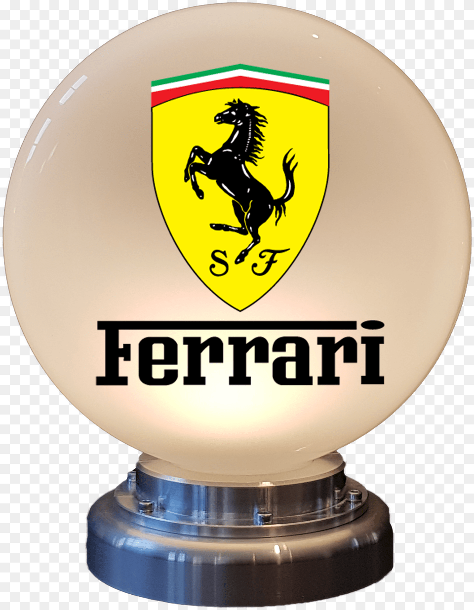 Ferrari Logo Globe Logo Ferrari Clip Art, Emblem, Symbol, Animal, Horse Png Image